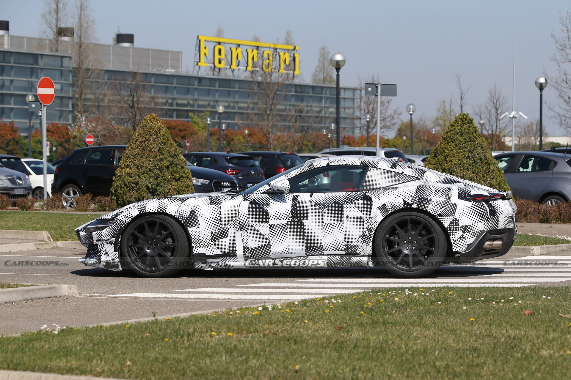 Could This Stretched Out Ferrari Roma Be A Mule For The Front-Engine V12 Successor To The 812?