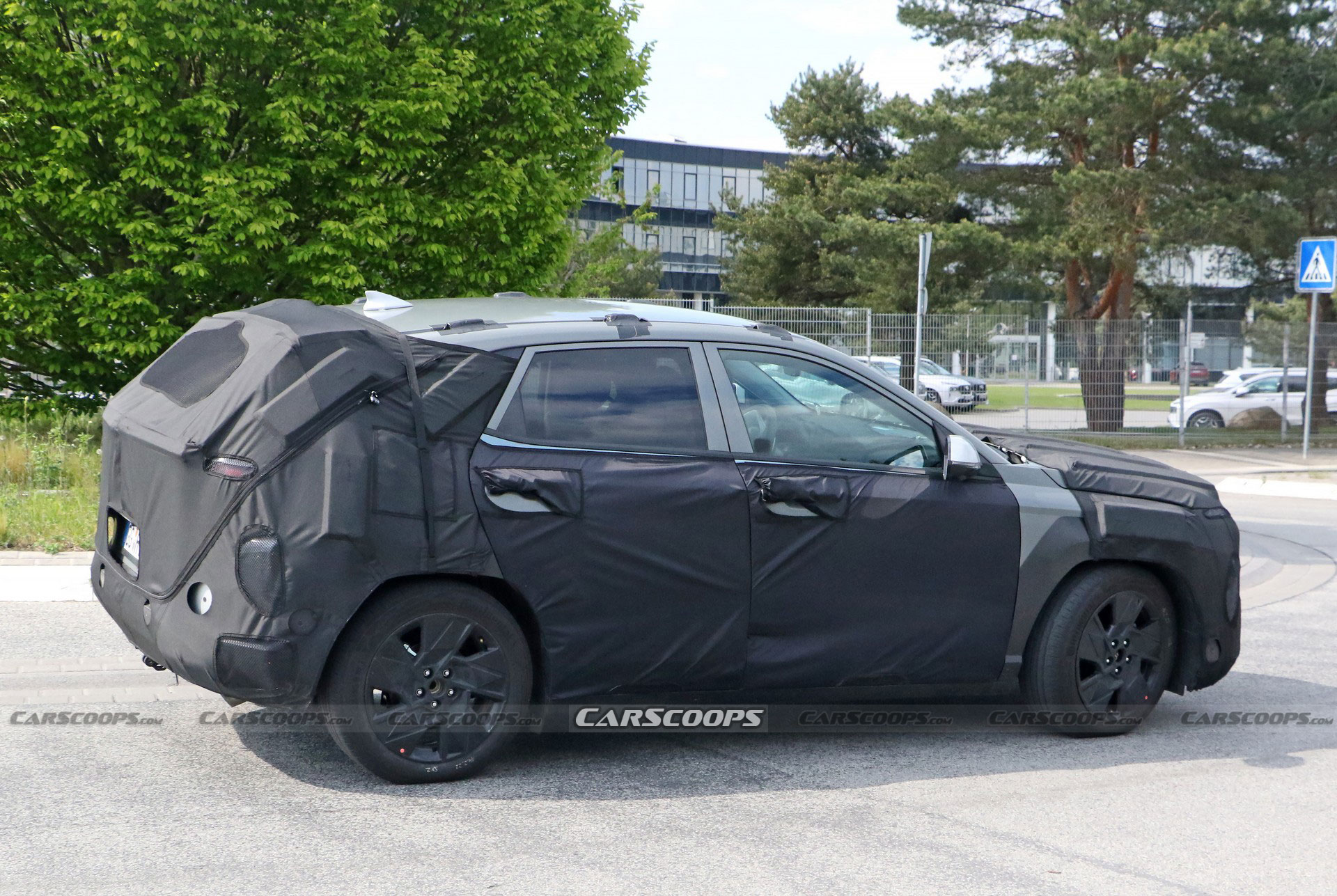 2024 Hyundai Kona Shows Off Its Ioniq 5-Inspired Cabin In Latest Spy Photos
