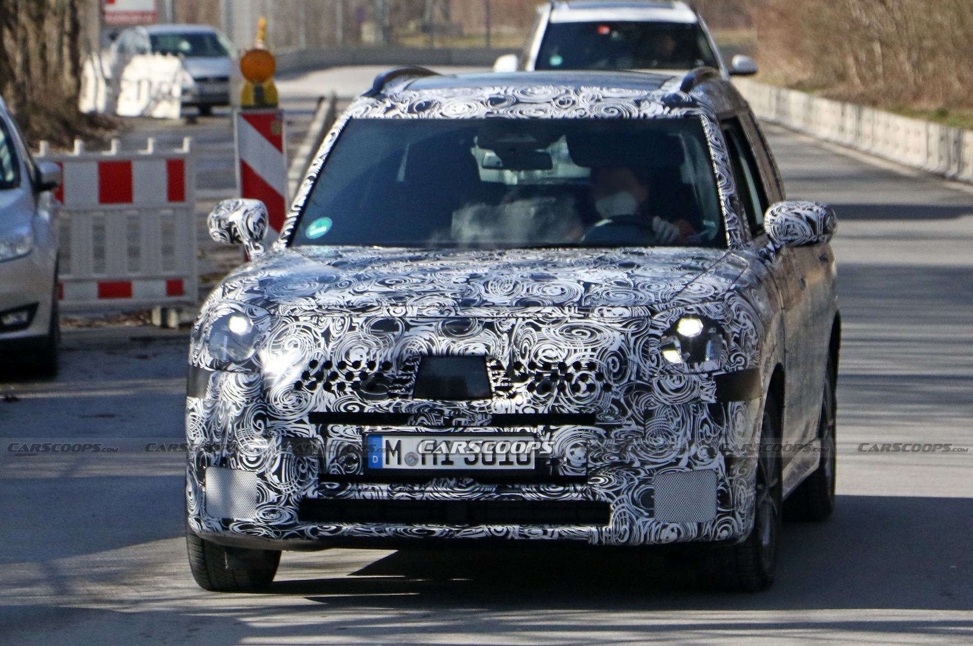 Next Generation 2024 MINI Countryman Caught Tearing It Up At The Nurburgring