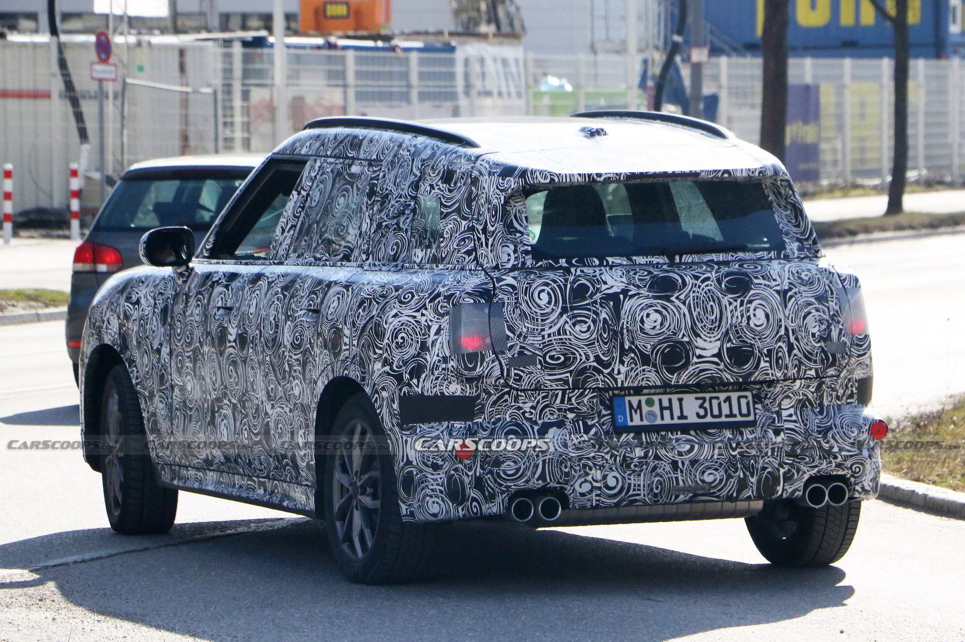 Next Generation 2024 MINI Countryman Caught Tearing It Up At The Nurburgring