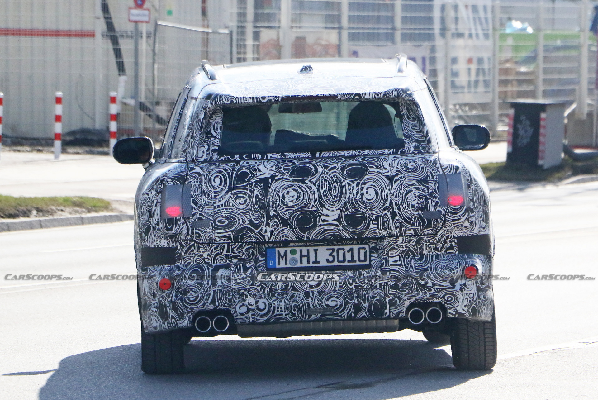 Next Generation 2024 MINI Countryman Caught Tearing It Up At The Nurburgring