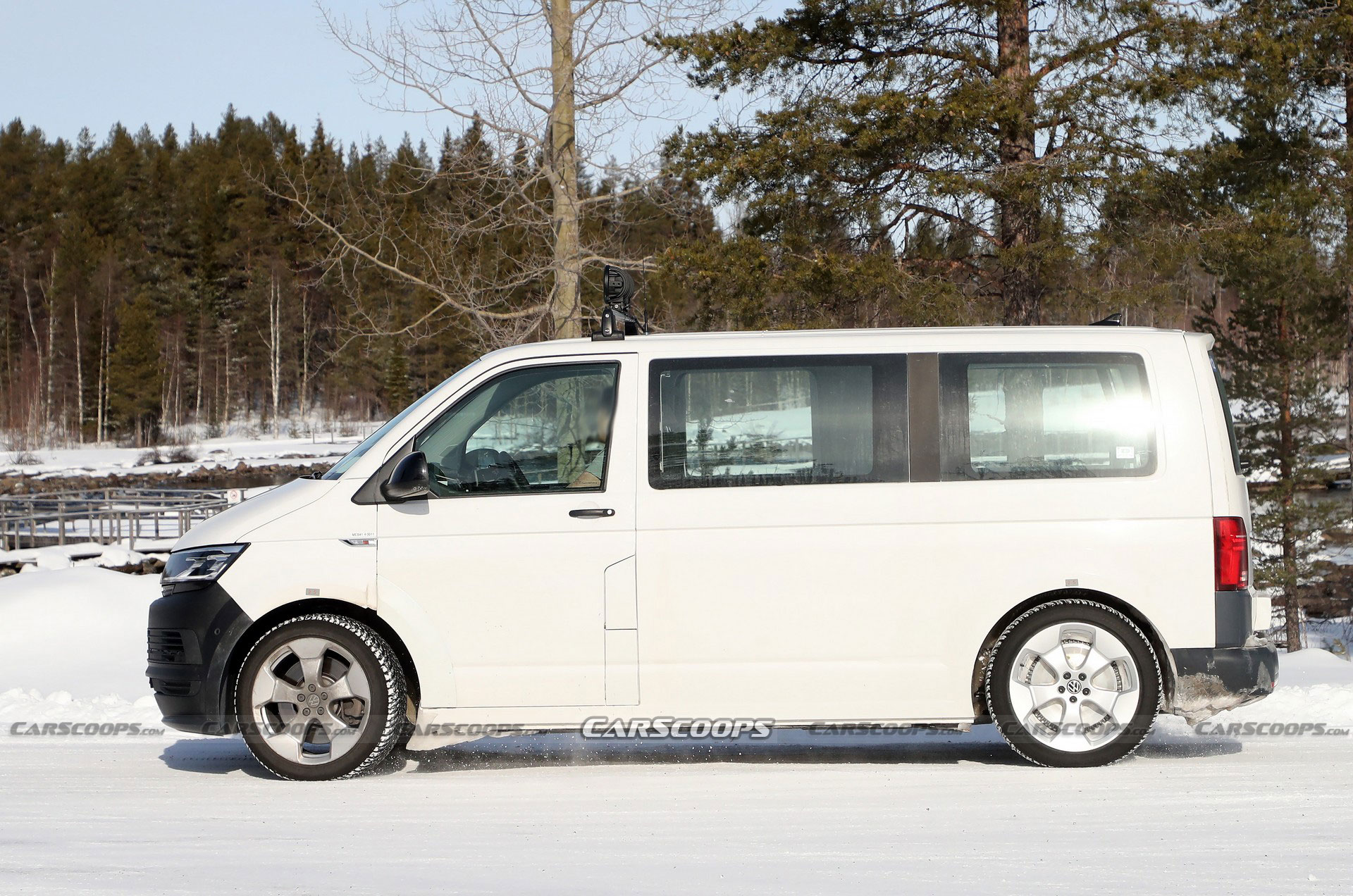 VW ID. Buzz Long-Wheelbase Mule Spied, Will Come To America In 2024