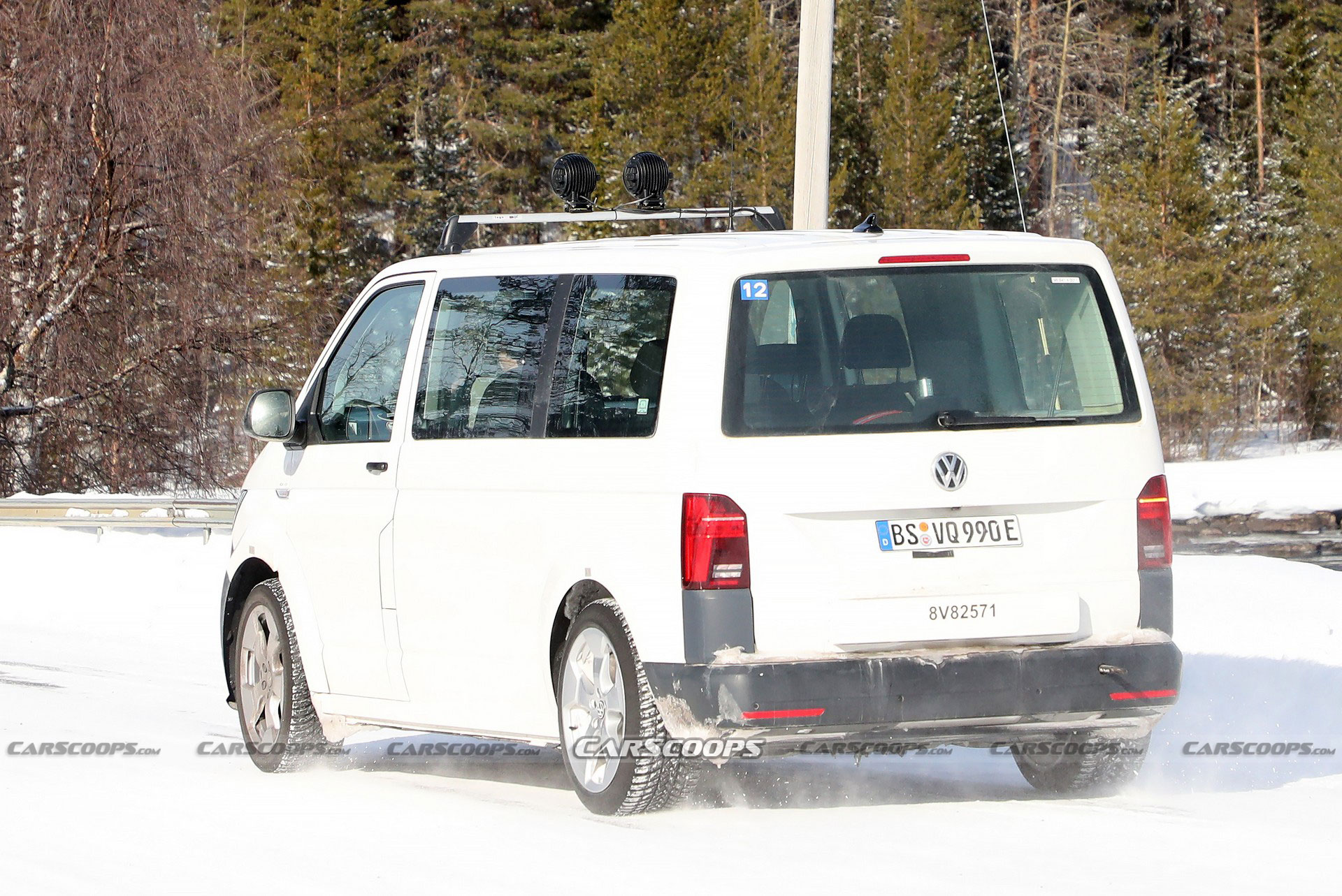VW ID. Buzz Long-Wheelbase Mule Spied, Will Come To America In 2024