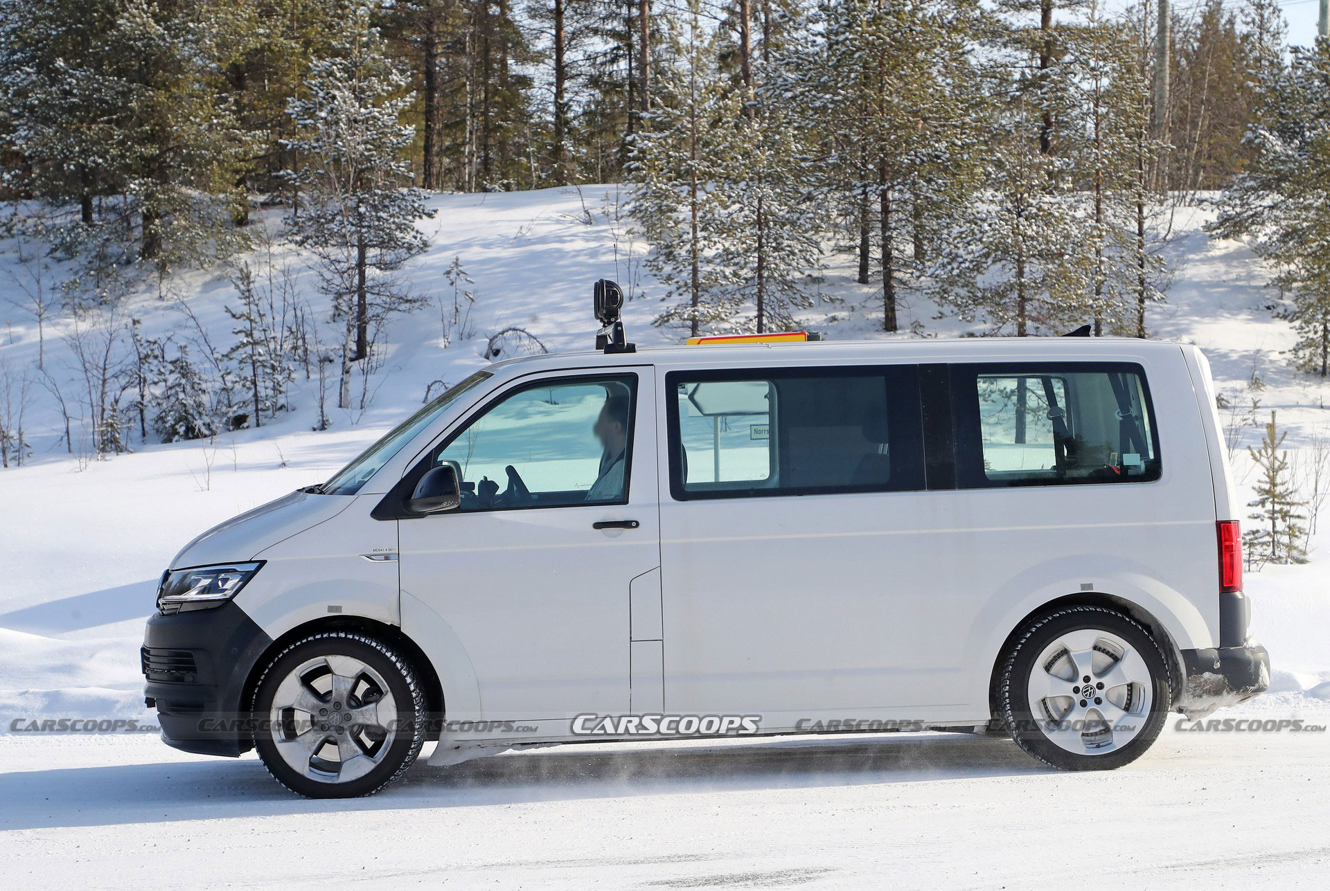 VW ID. Buzz Long-Wheelbase Mule Spied, Will Come To America In 2024