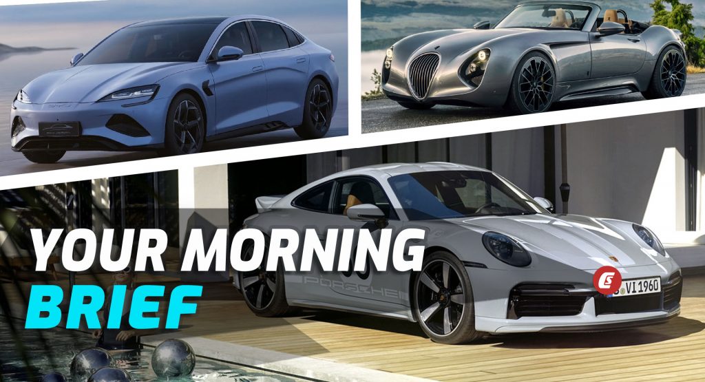  2023 Porsche 911 Sport Classic, 2023 BYD Seal EV, And Wiesmann Project Thunderball: Your Morning Brief