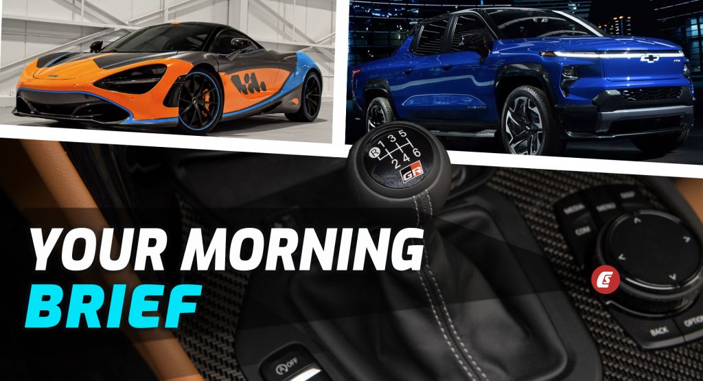 2023 Toyota Supra With Manual, F1-Inspired McLaren 720S, And 2024 Chevrolet Silverado: Your Morning Brief