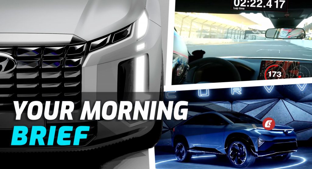  2023 Hyundai Palisade Teaser, 2023 Honda Civic Type R’s New Lap Record, And Tata Curvv Concept: Your Morning Brief