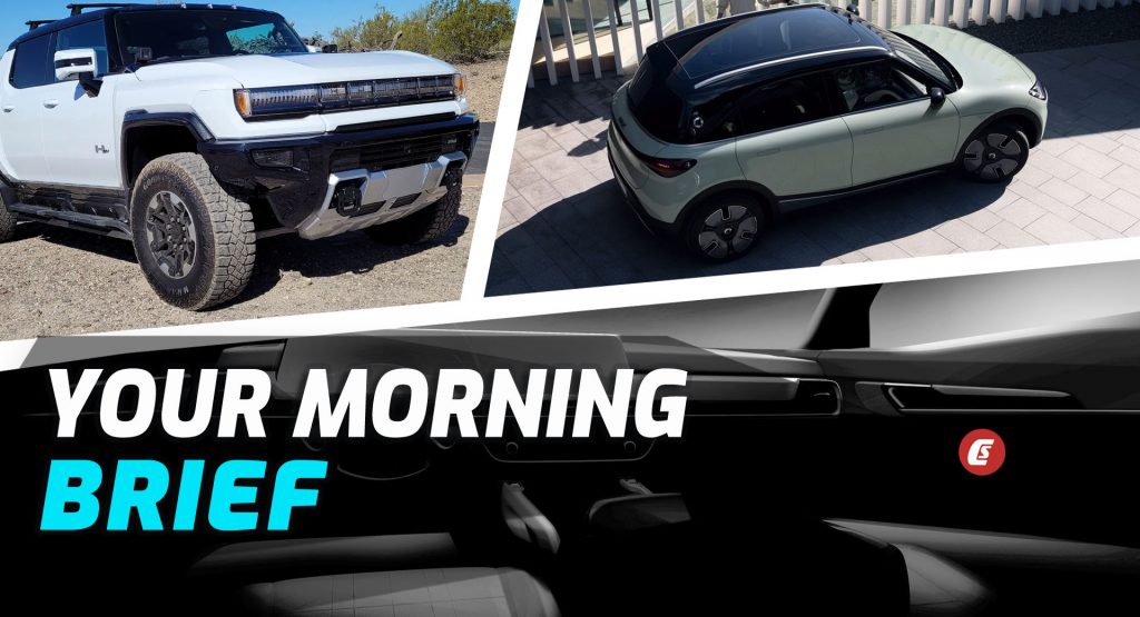 2022 GMC Hummer EV Driven, 2023 Smart #1, And 2023 Kia Telluride Teaser: Your Morning Brief