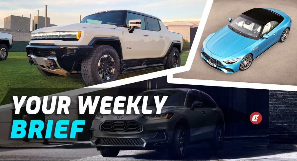  2022 GMC Hummer Driven, 2023 Honda HR-V And Mercedes-AMG SL 43: Your Weekly Brief