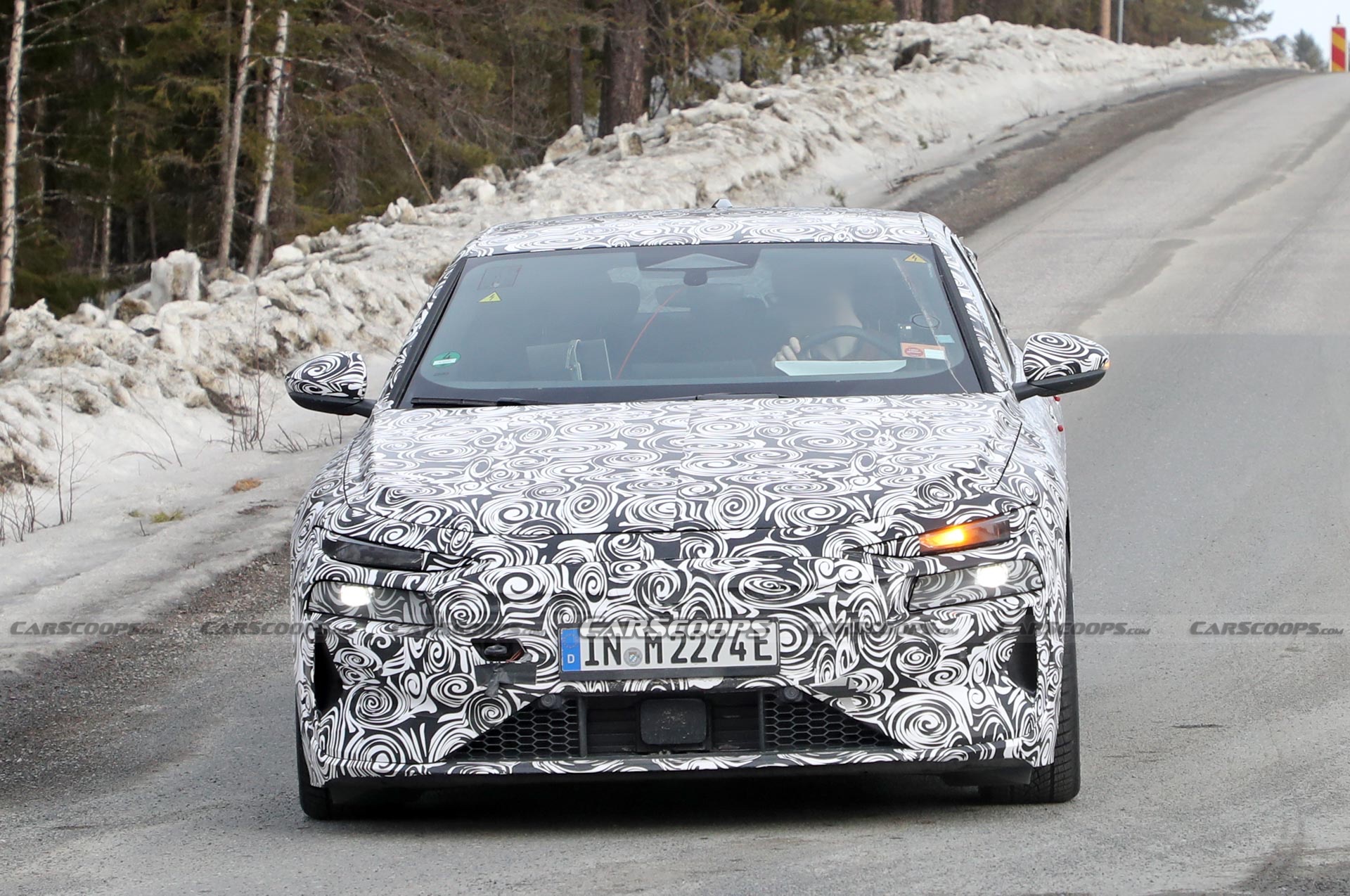 Is Your Opinion Split Over The 2024 Audi A6 E-Tron’s Split Headlights?
