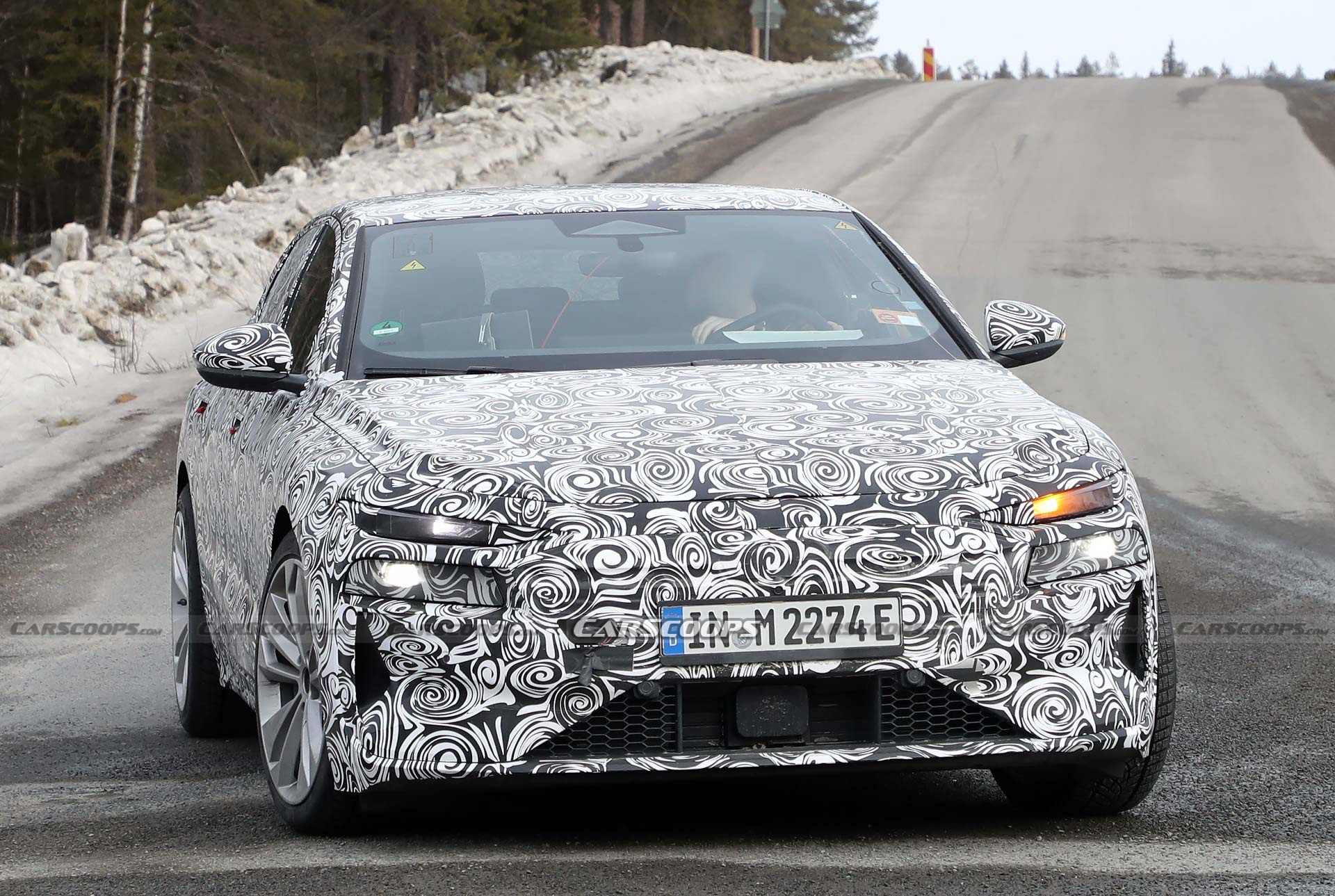 Is Your Opinion Split Over The 2024 Audi A6 E-Tron’s Split Headlights?