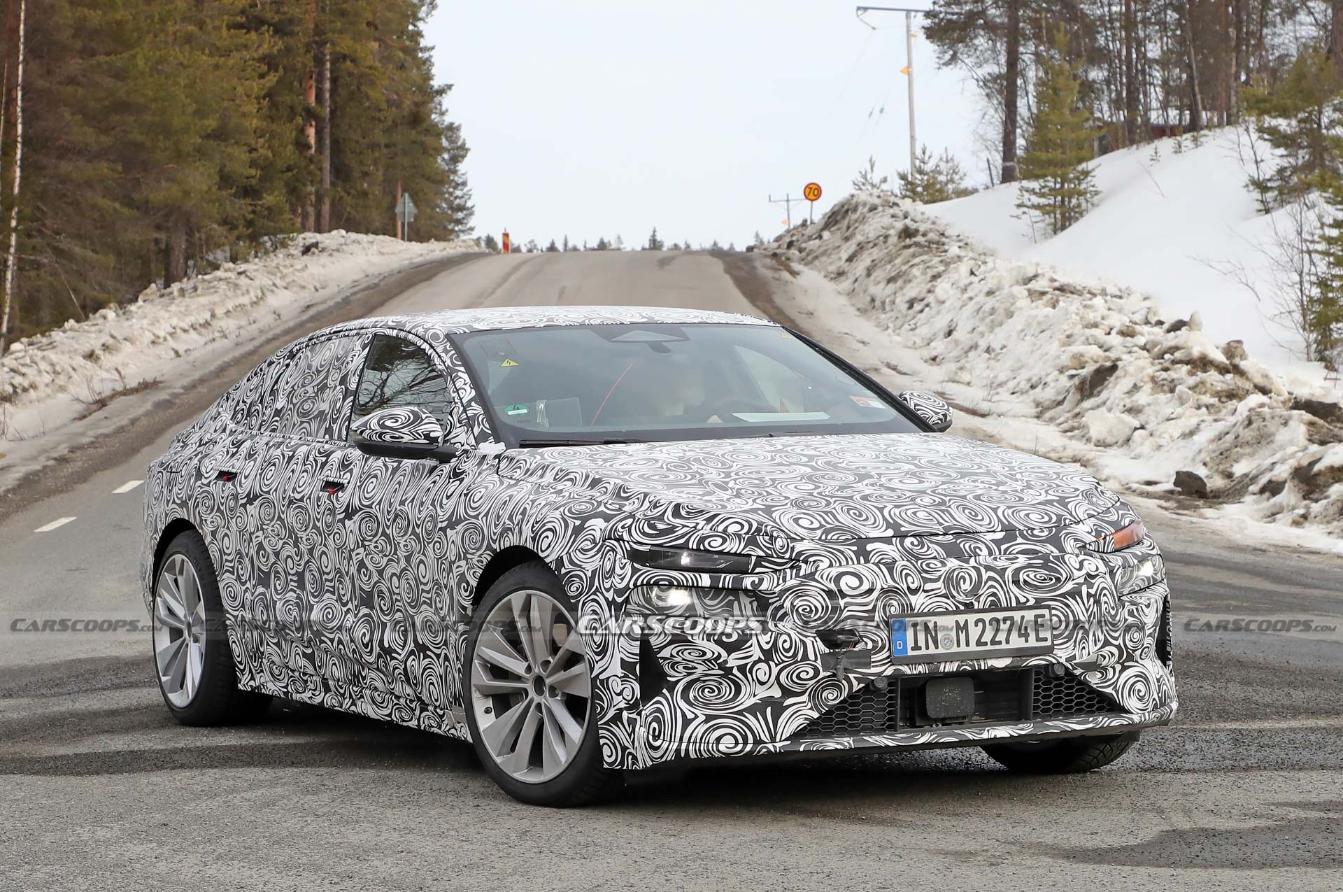 Is Your Opinion Split Over The 2024 Audi A6 E-Tron’s Split Headlights?