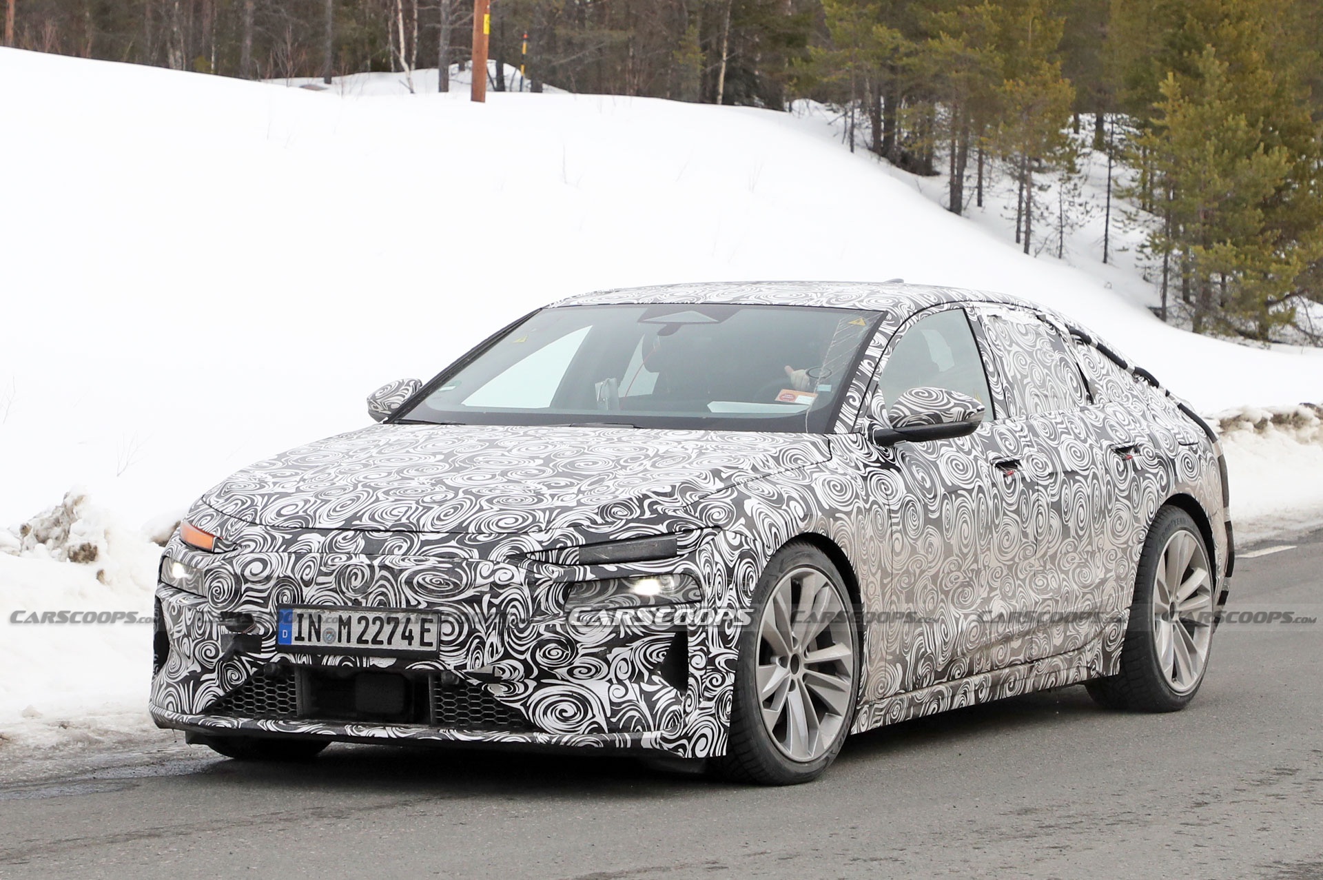 Is Your Opinion Split Over The 2024 Audi A6 E-Tron’s Split Headlights?