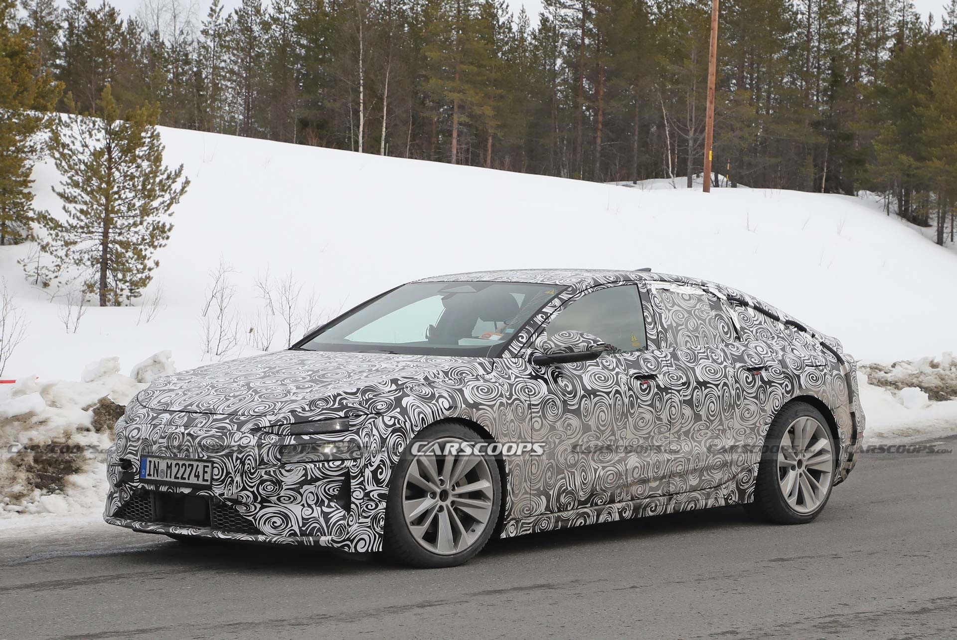 Is Your Opinion Split Over The 2024 Audi A6 E-Tron’s Split Headlights?