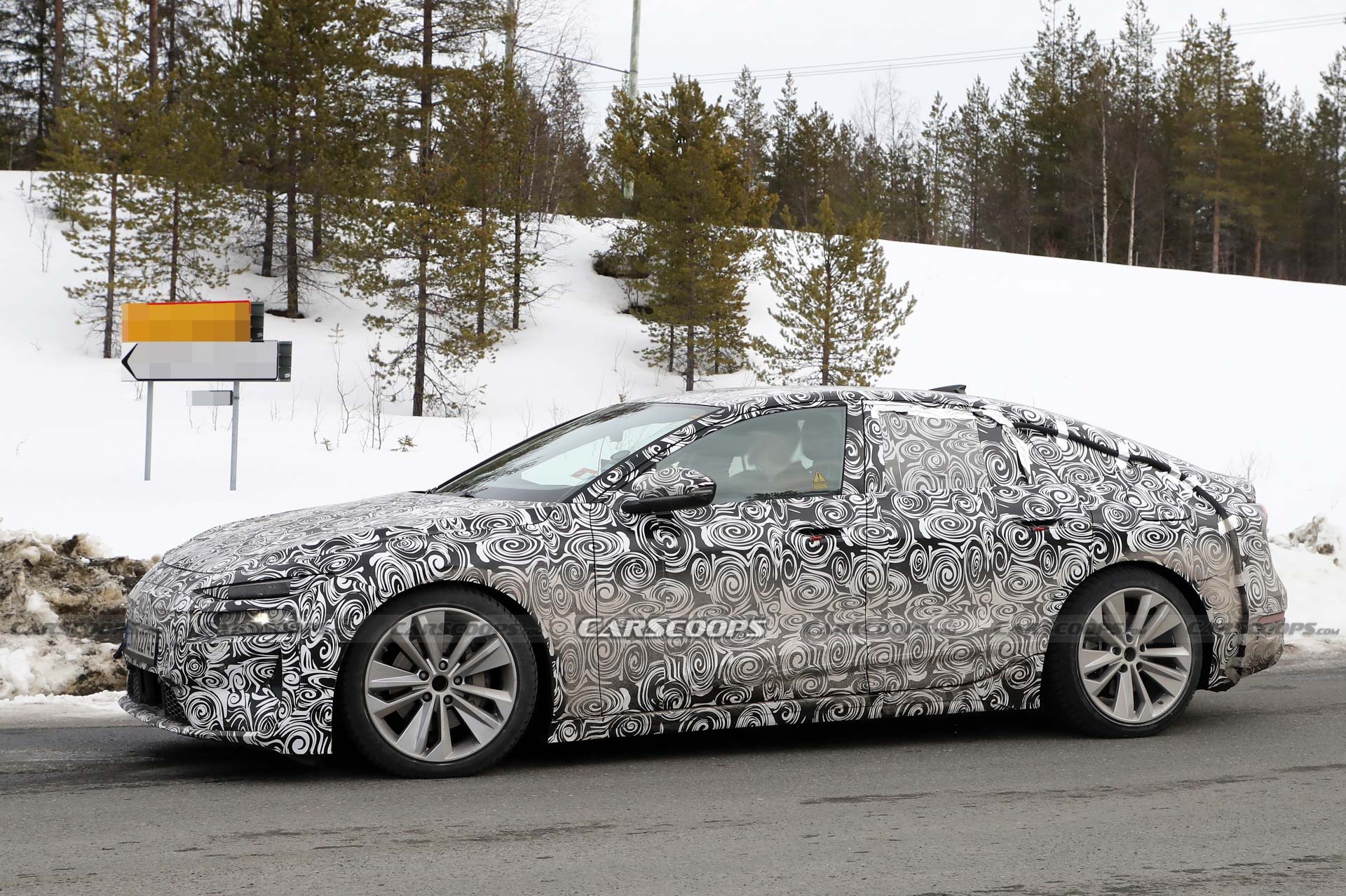 Is Your Opinion Split Over The 2024 Audi A6 E-Tron’s Split Headlights?