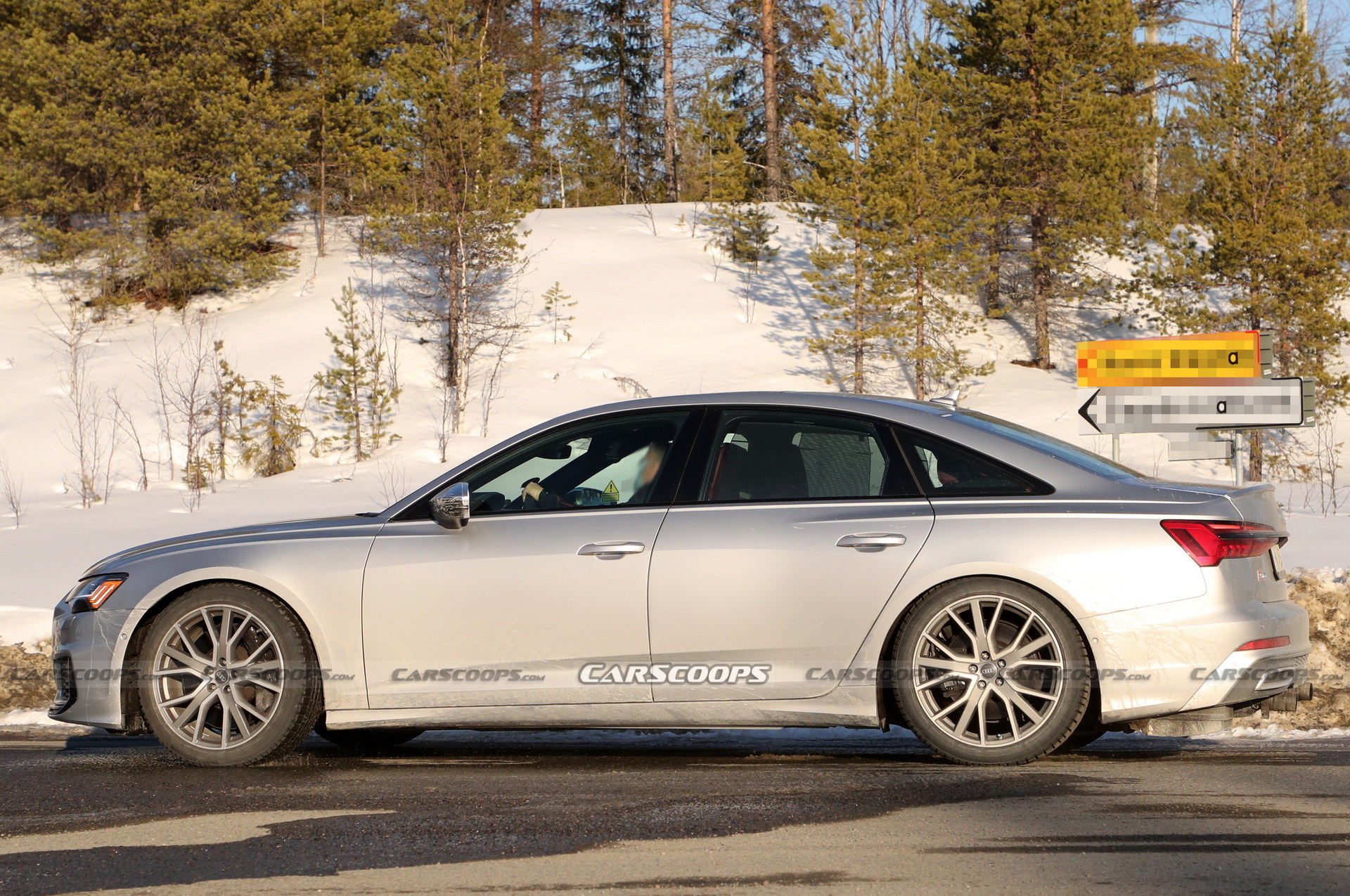 Mysterious Audi S6 Mule Spied With Loud (And Ugly) Exhausts
