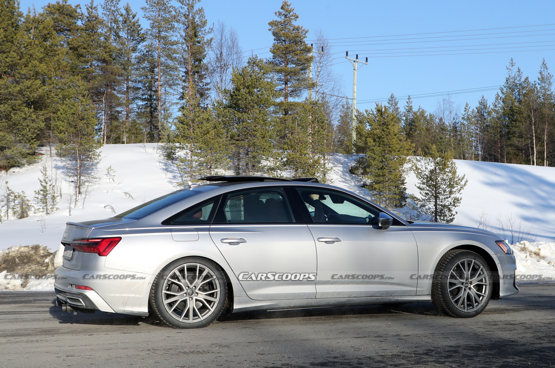 Mysterious Audi S6 Mule Spied With Loud (And Ugly) Exhausts