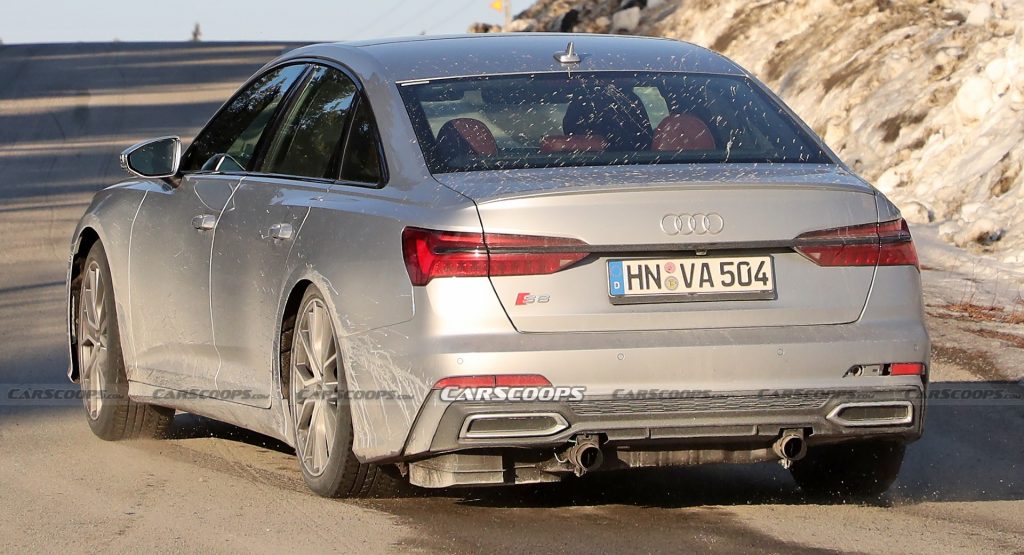  Mysterious Audi S6 Mule Spied With Loud (And Ugly) Exhausts