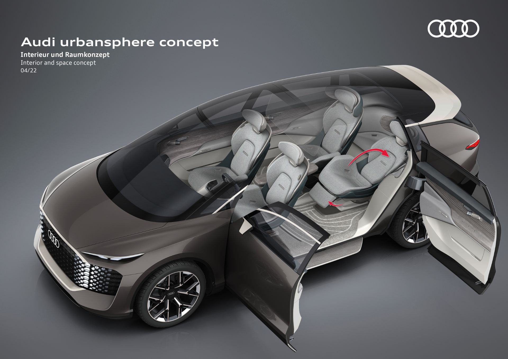 Audi Urbansphere Concept Is An Electric Minivan That’s Longer Than A Cadillac Escalade