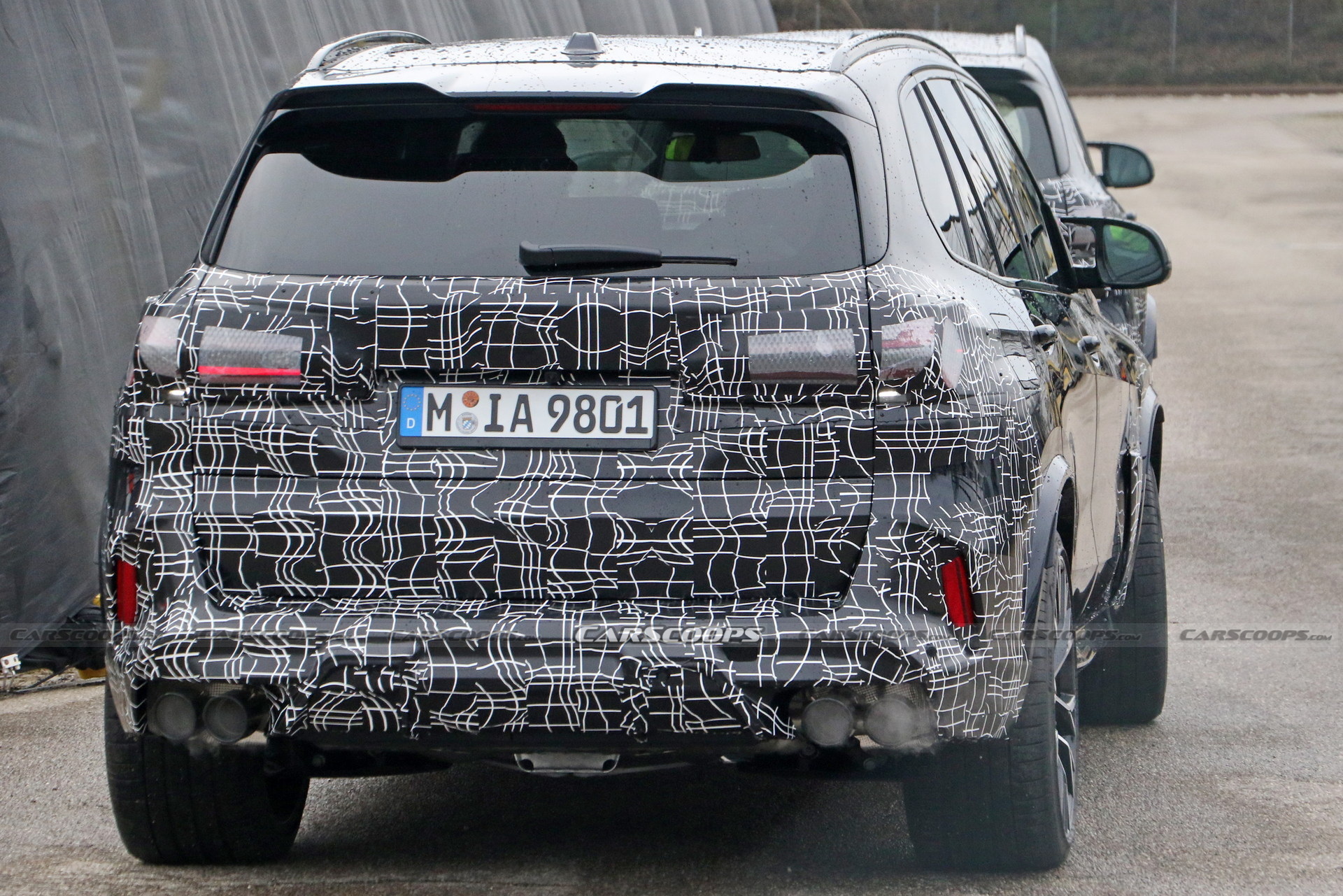 2024 BMW X5M Adds Redesigned Taillights Into The Mix, Shows More Of Its Face