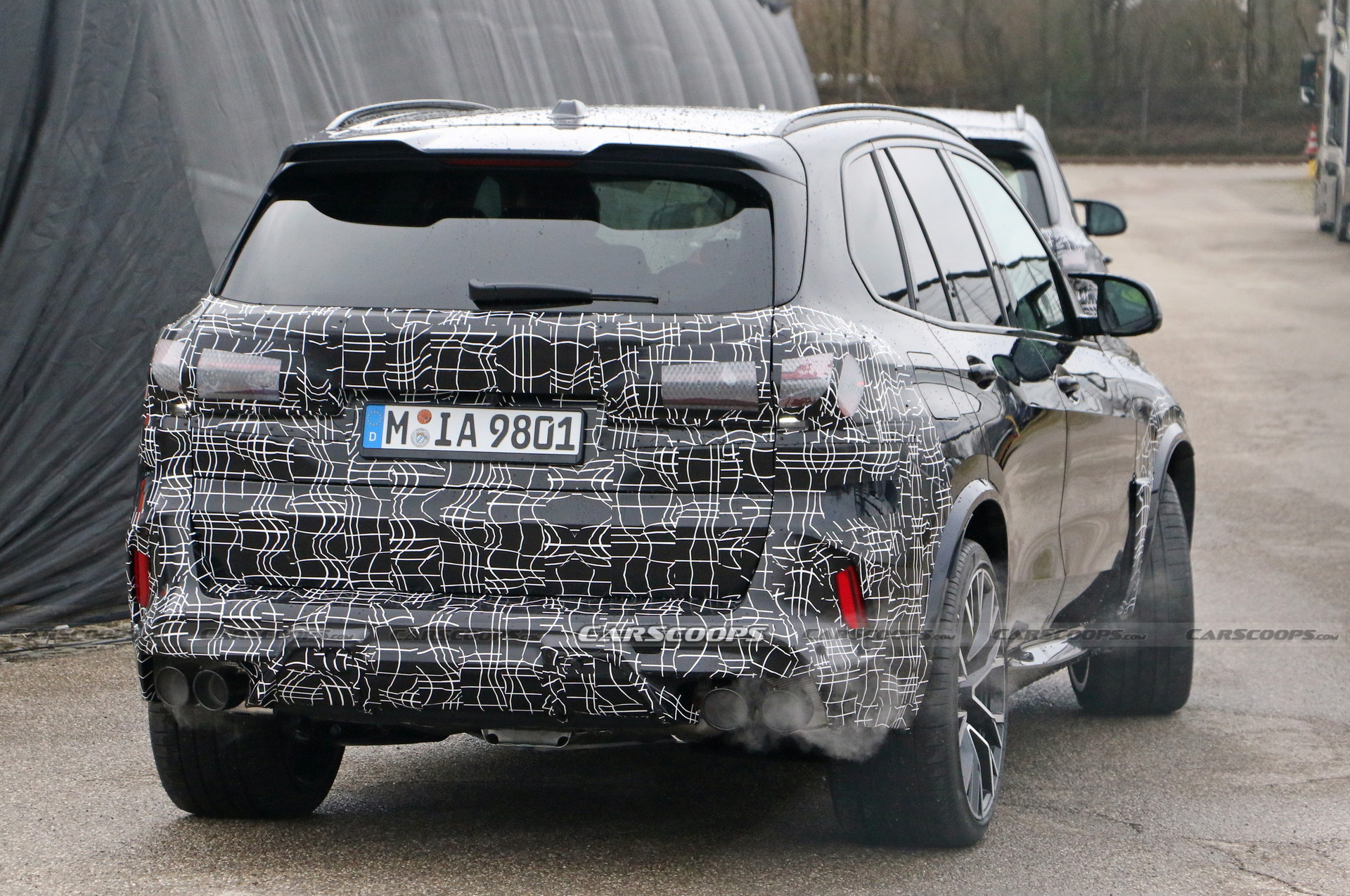 2024 BMW X5M Adds Redesigned Taillights Into The Mix, Shows More Of Its Face