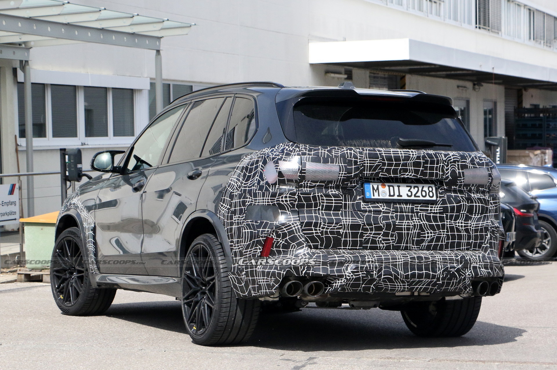 2024 BMW X5M Adds Redesigned Taillights Into The Mix, Shows More Of Its Face