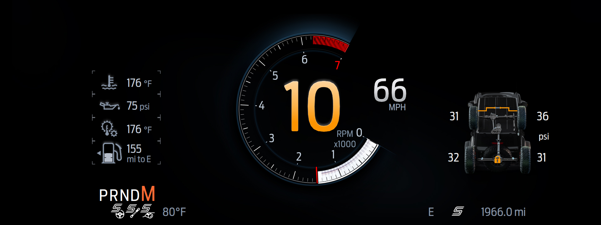 Ford Will Ship The Bronco Raptor With A Digital 12-Inch Off-Road Focused Driver Display