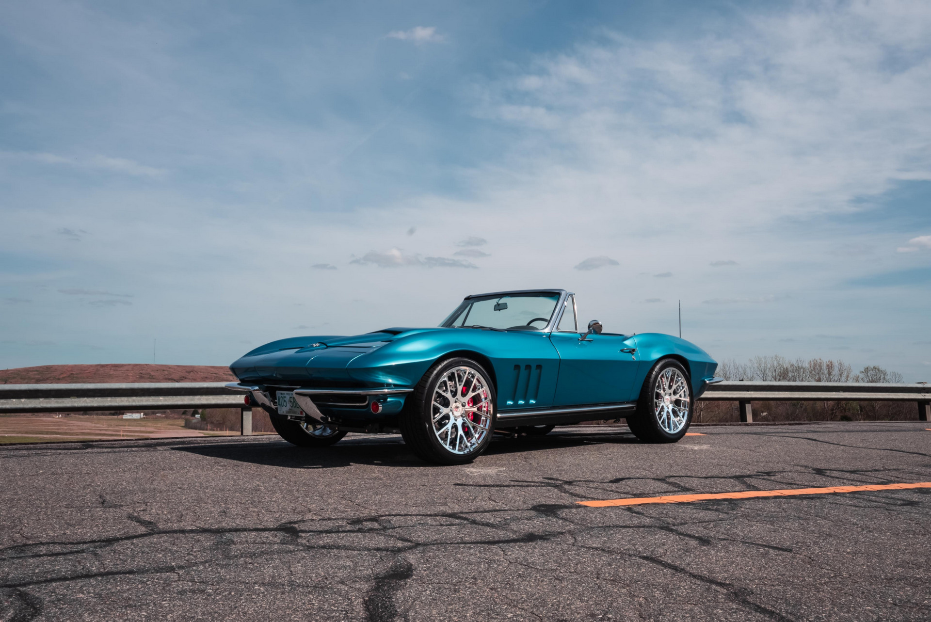 C2 Corvette Transformed With C7 Chassis And 430 HP LS3 V8