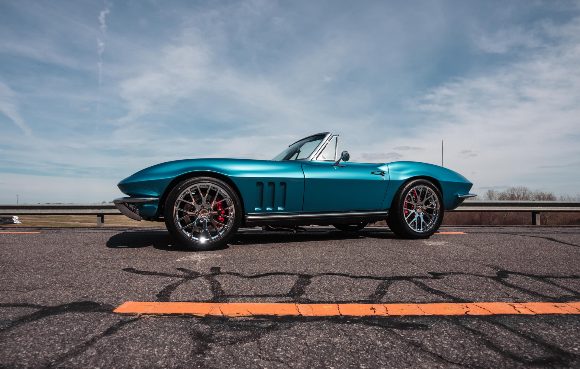 C2 Corvette Transformed With C7 Chassis And 430 HP LS3 V8