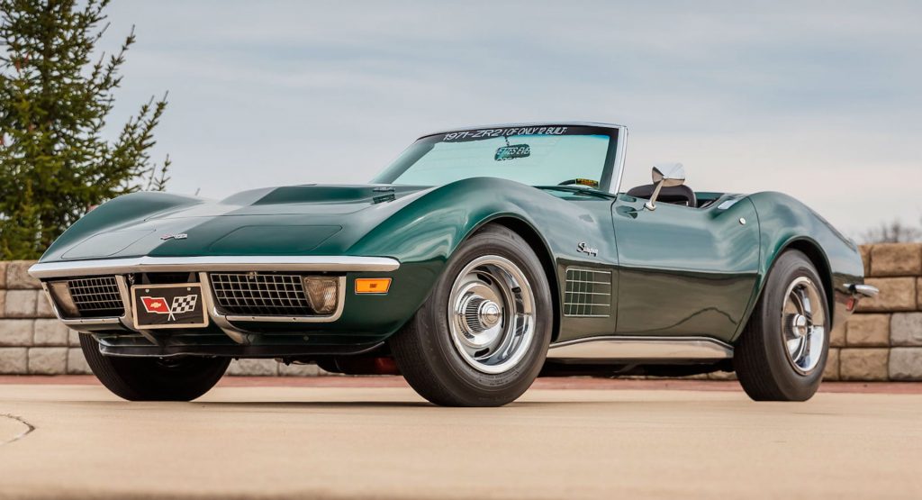  One Of Just Two 1971 Corvette ZR2 Convertibles On Earth Could Fetch More Than $1 Million