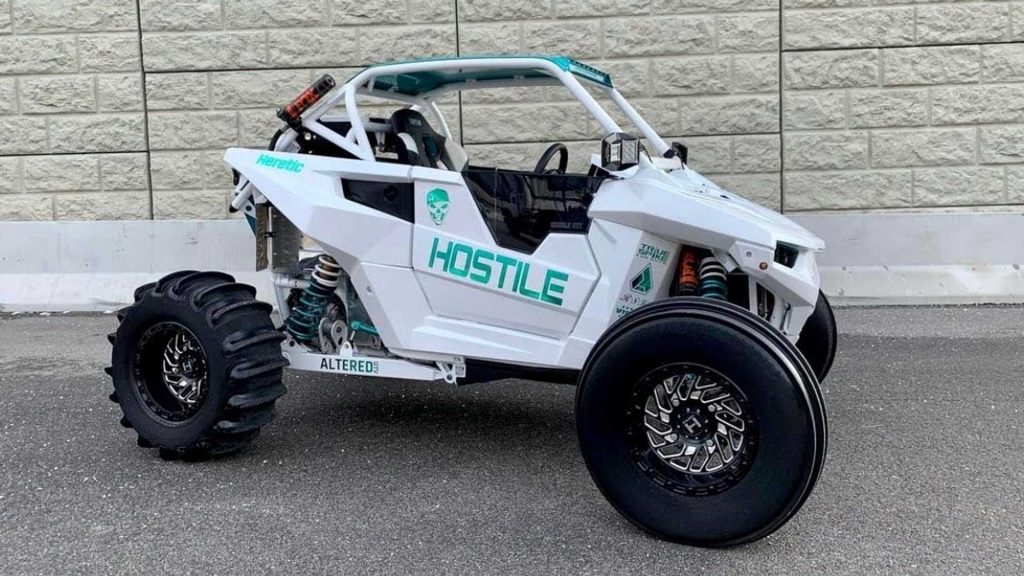 A Tesla-Powered Polaris RZR With Over 300 HP Sounds Like An Absolute ...