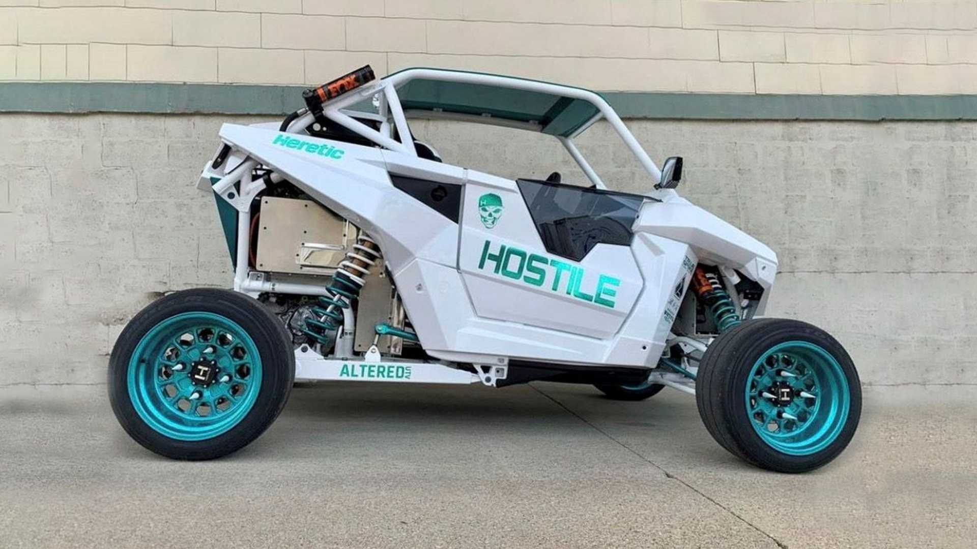 A Tesla-Powered Polaris RZR With Over 300 HP Sounds Like An Absolute Blast