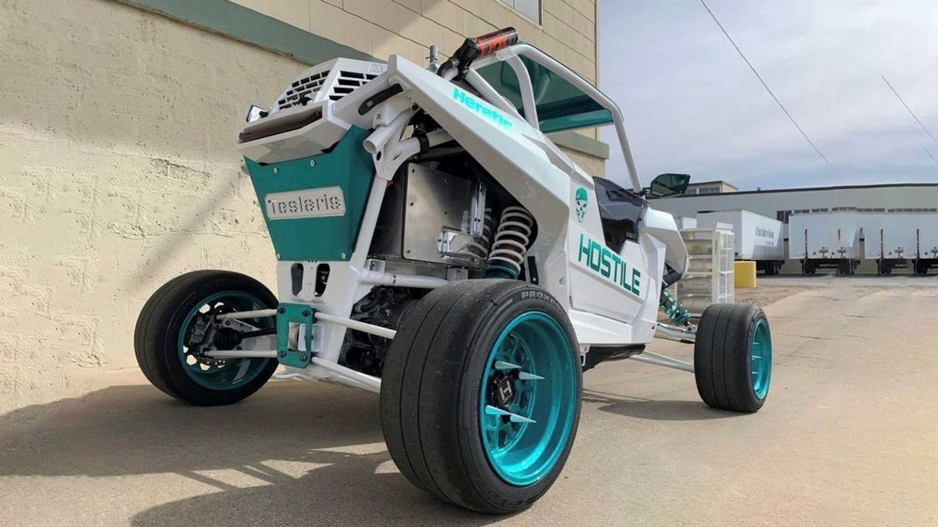 A Tesla-Powered Polaris RZR With Over 300 HP Sounds Like An Absolute Blast