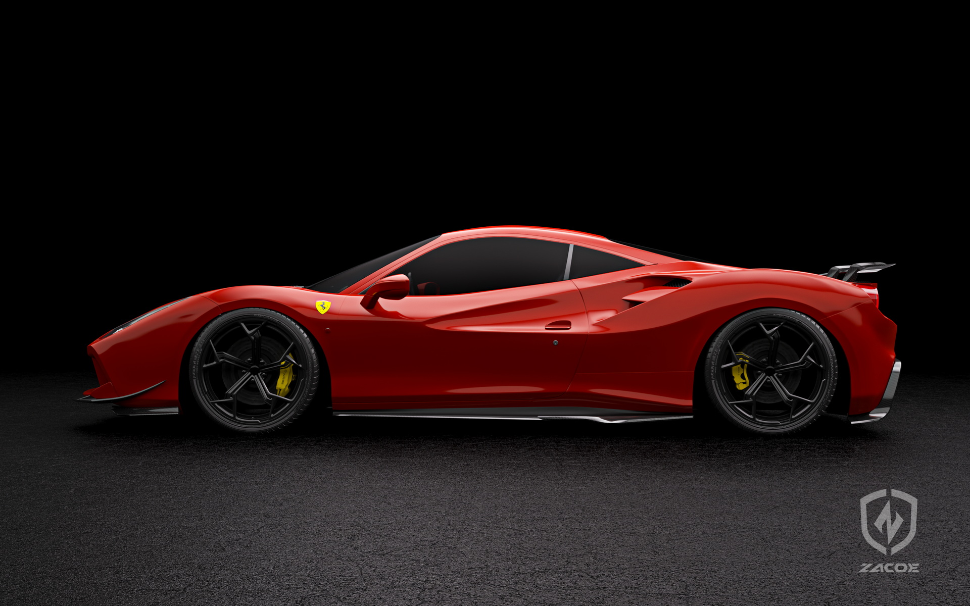 Taiwanese Tuner Zacoe Transforms The Ferrari 488 GTB Into A Warhorse With Dynasty Warriors References