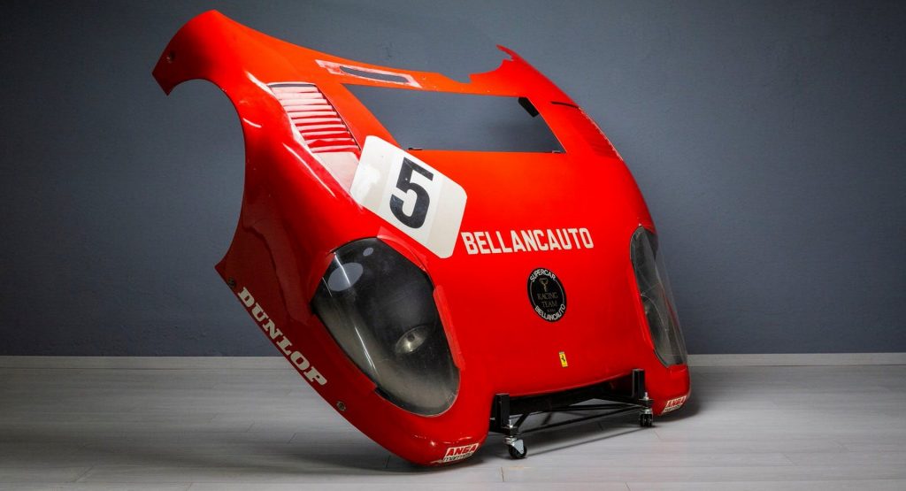  How Much Can This Front Clip From A One-Off Ferrari Race Car Sell For?