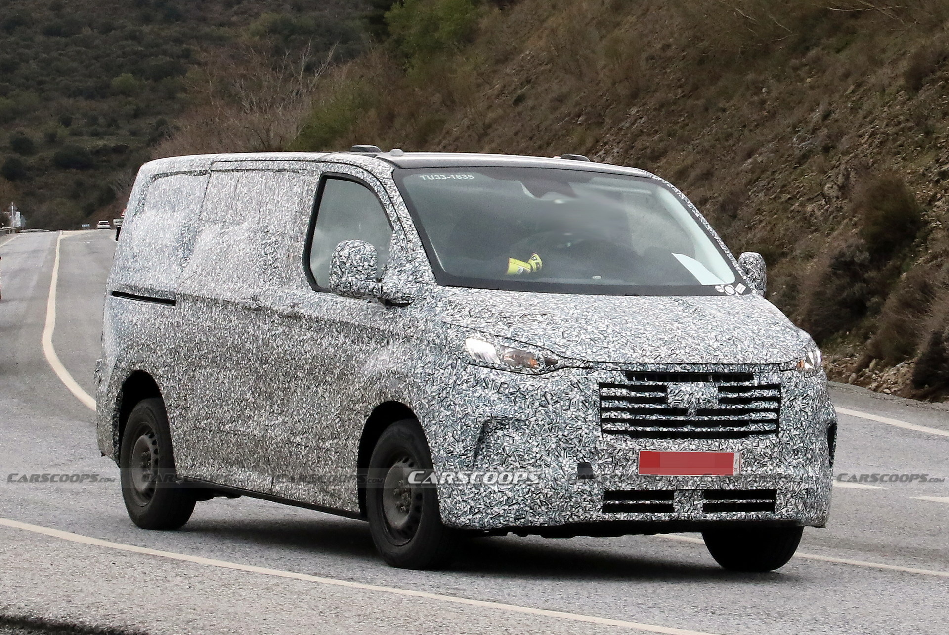 2024 Ford Transit Custom Spied With Production Body