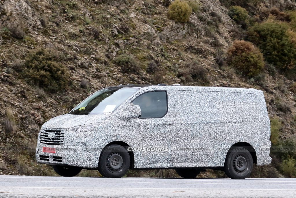 2024 Ford Transit Custom Spied With Production Body | Carscoops