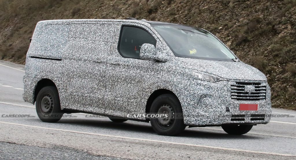  2024 Ford Transit Custom Spied With Production Body