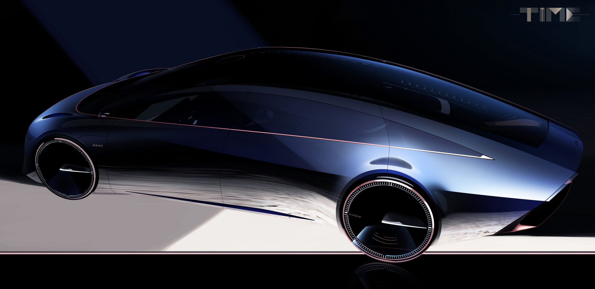 GAC TIME Concept Shows The Future Of Luxury Sedans From China