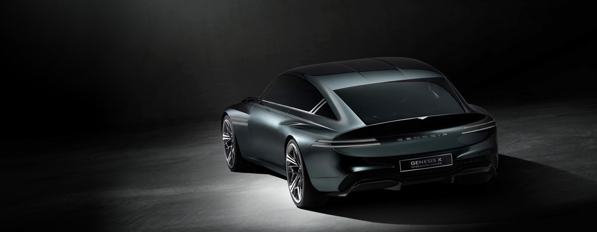 Genesis X Speedium Coupe Concept Shows Its Minimalist Interior