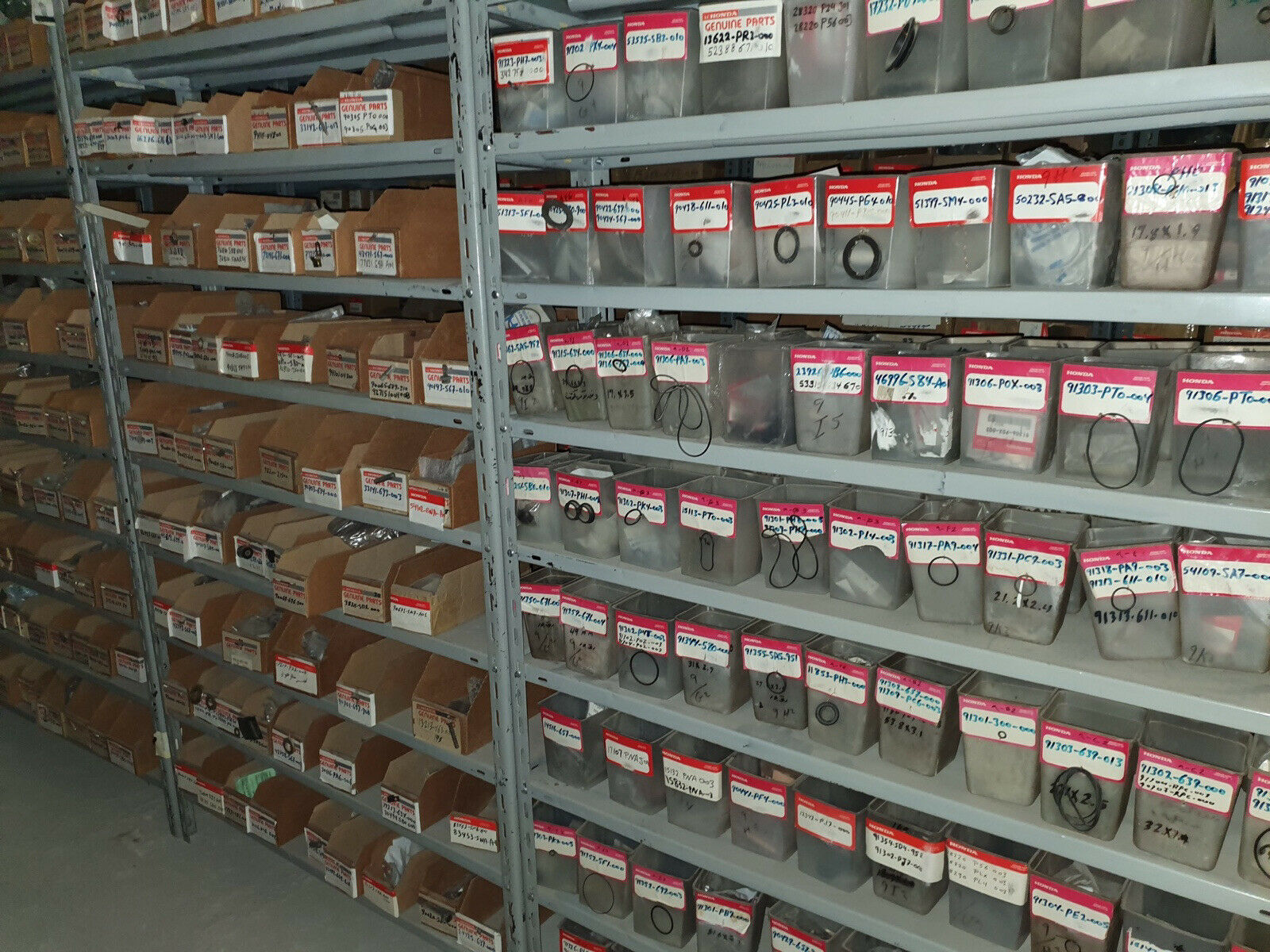 What Would You Do With Over 90,000 Spare Honda Parts Worth $1.75 Million?