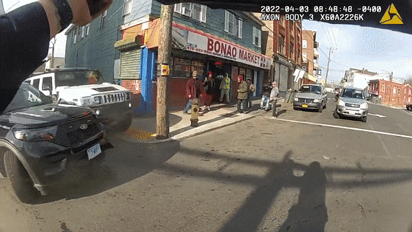 Hummer Police Chase