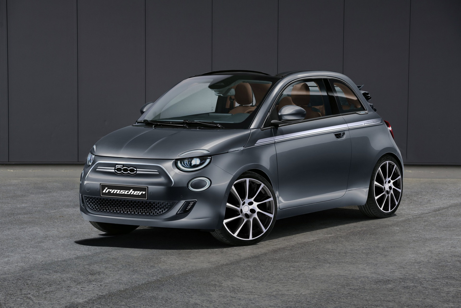 Irmscher’s Fiat 500 Gets 17-Inch Alloy Wheels And Leather Upholstery