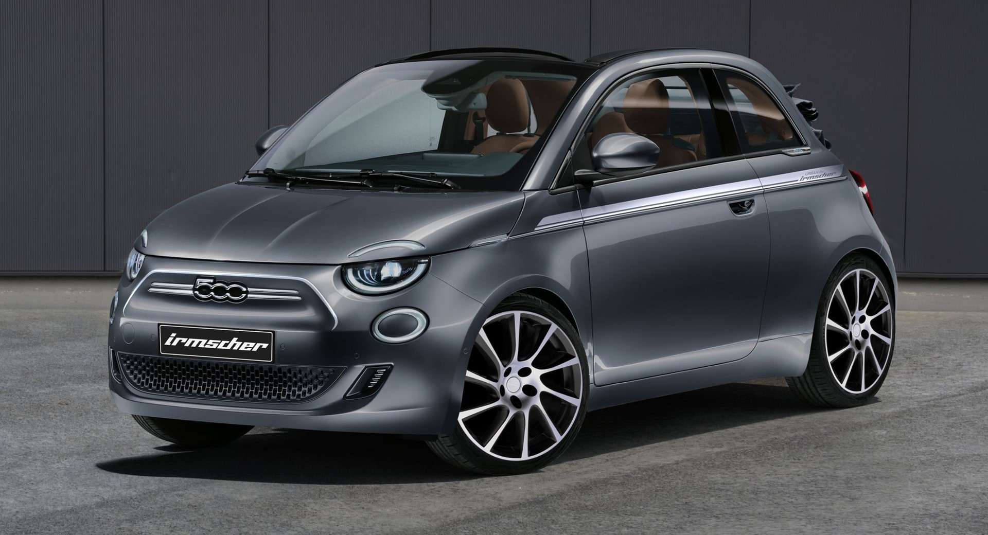 Irmscher's Fiat 500 Gets 17-Inch Alloy Wheels And Leather