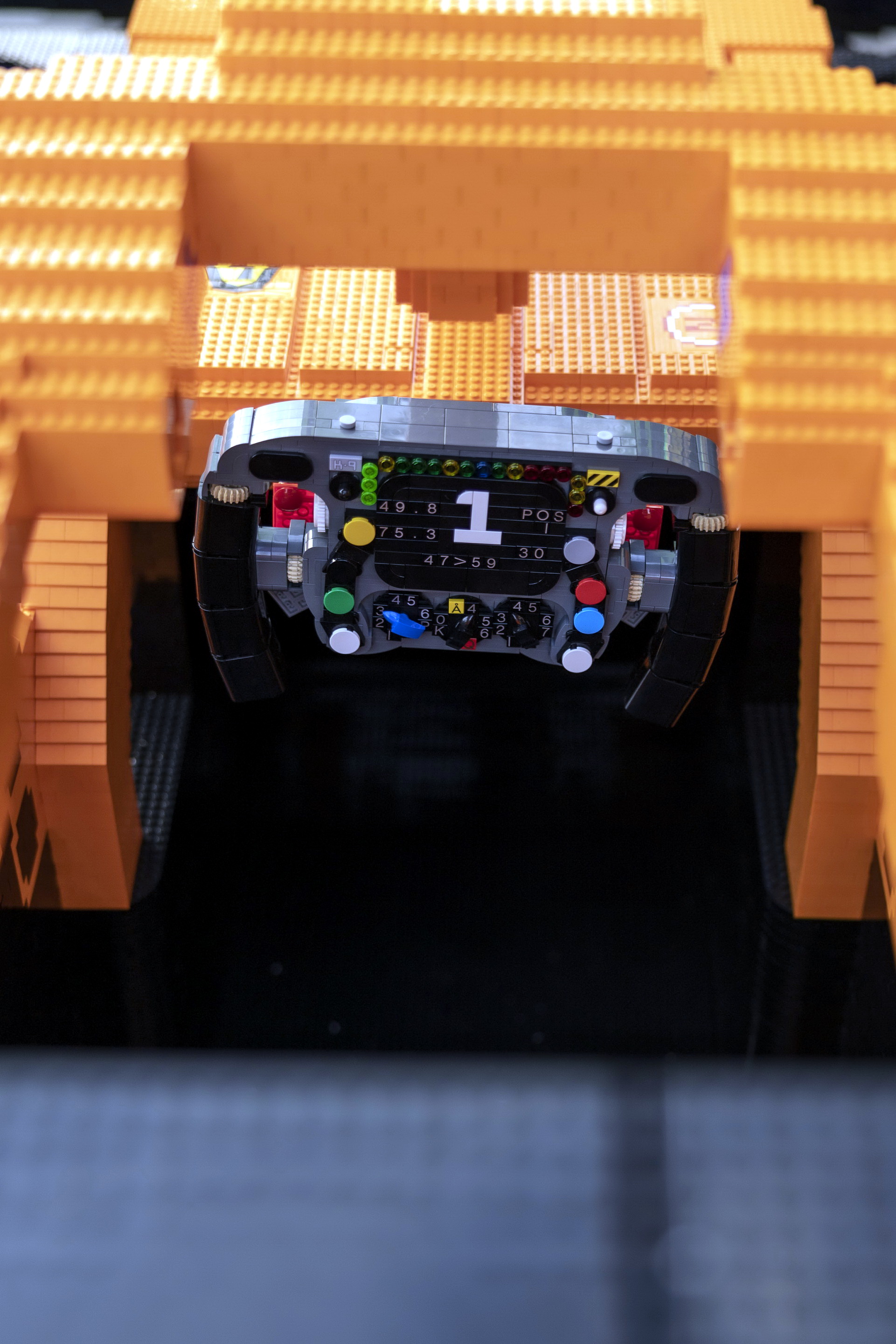 LEGO Brought A Life-Size Version Of Their McLaren F1 Race Car Model To The Australian GP