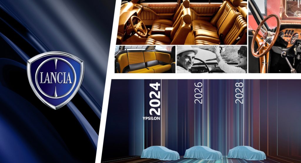 Lancia’s Upcoming Ypsilon, Aurelia, And Delta EVs To Feature Illuminated Grilles, Retro-Inspired Interiors