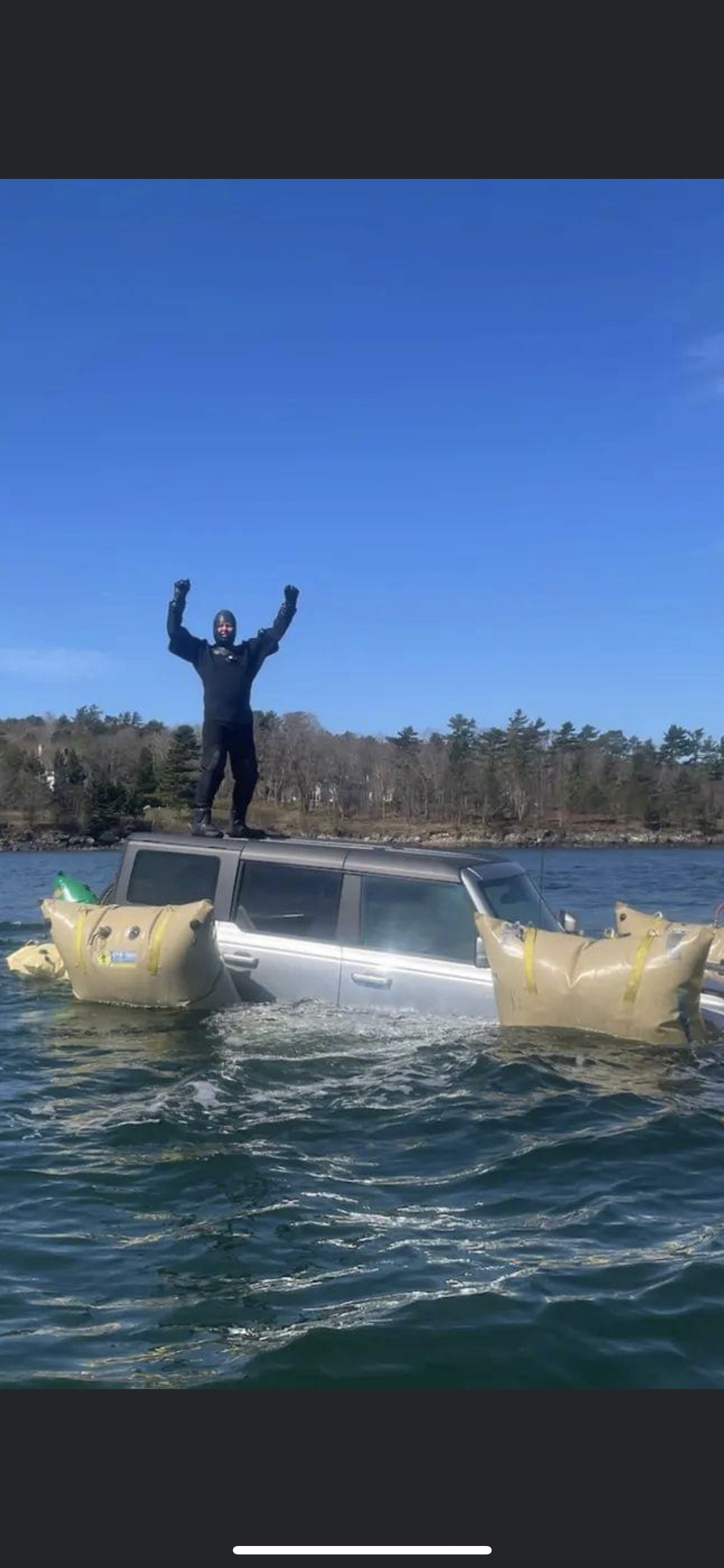 What It Took To Salvage That Drowned Ford Bronco In Maine From The Guy Who Saved It