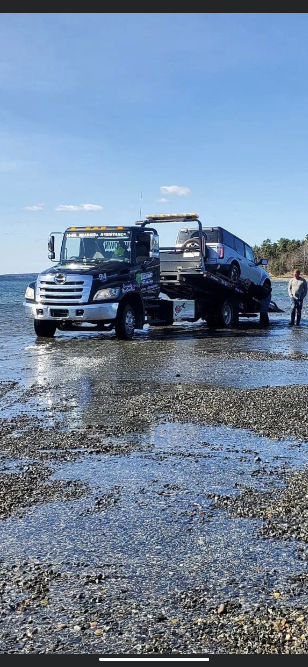 What It Took To Salvage That Drowned Ford Bronco In Maine From The Guy Who Saved It