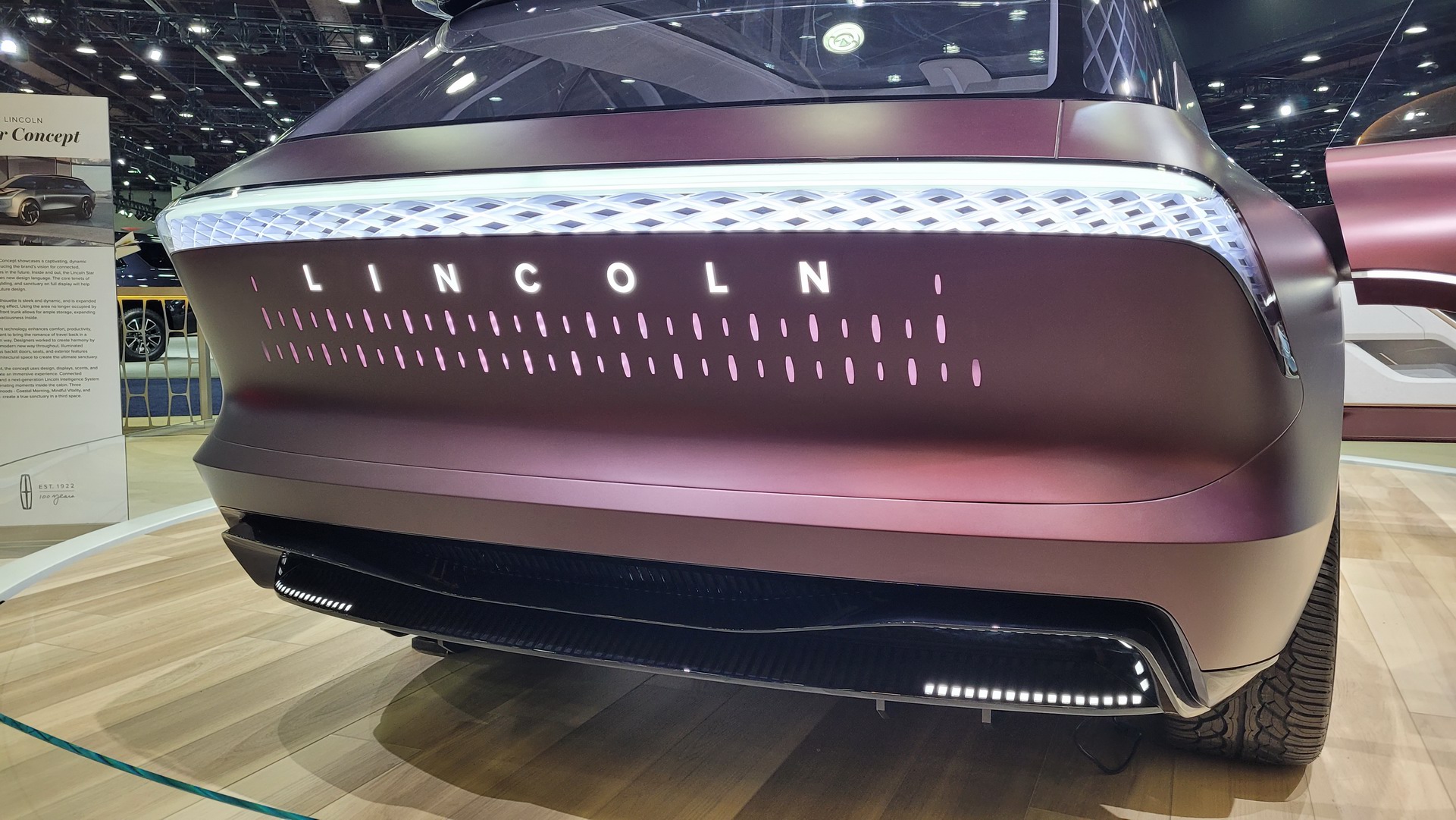 New Lincoln Star Electric SUV Concept Debuts In Detroit With A New Lick Of Purple Paint