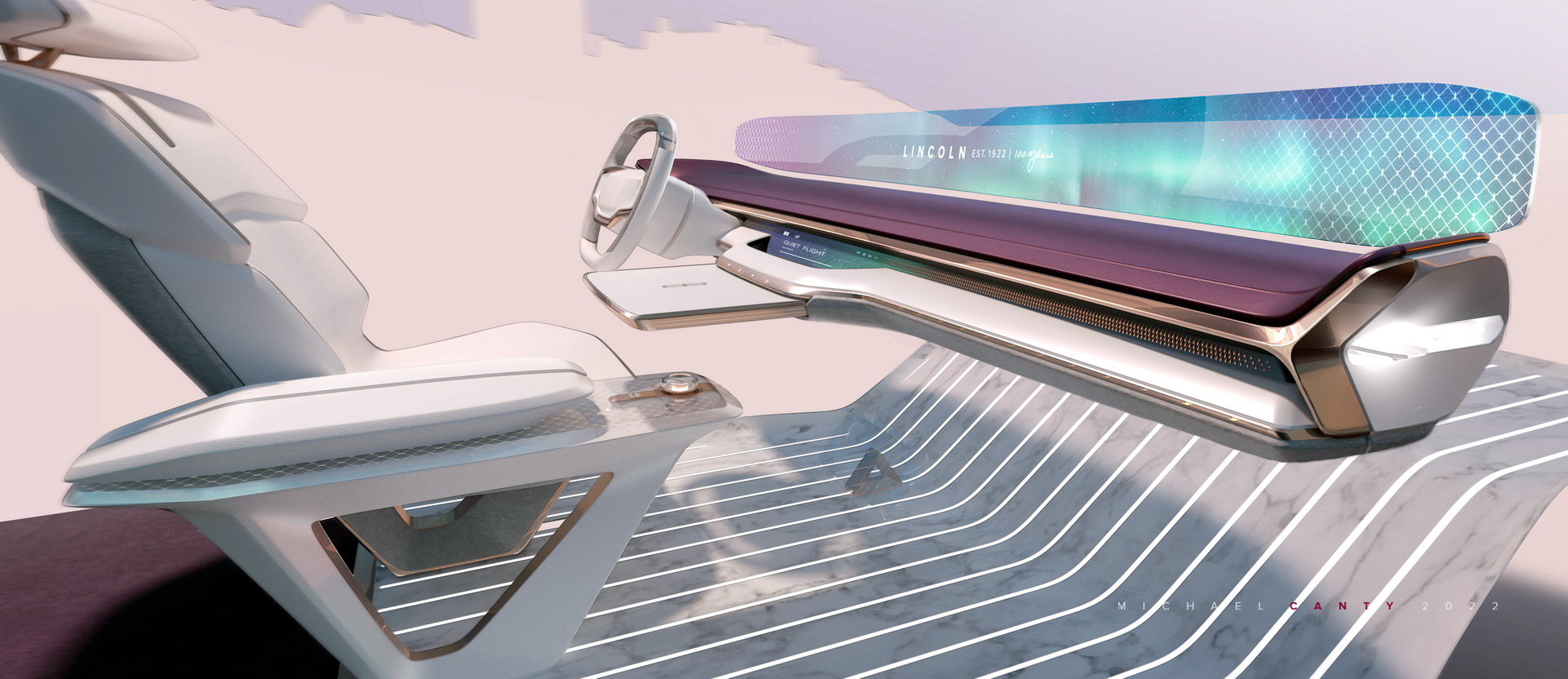 New Lincoln Star Electric SUV Concept Debuts In Detroit With A New Lick Of Purple Paint